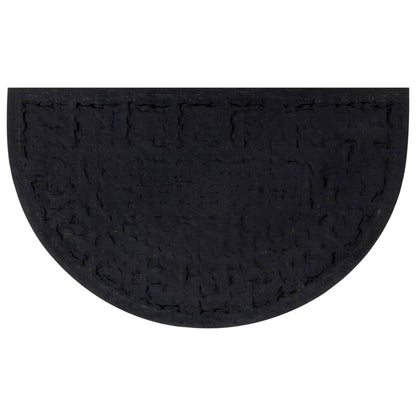 Zerbino Mezzo Rotondo 45X75 Cm In Gomma E Fibra Di Cocco