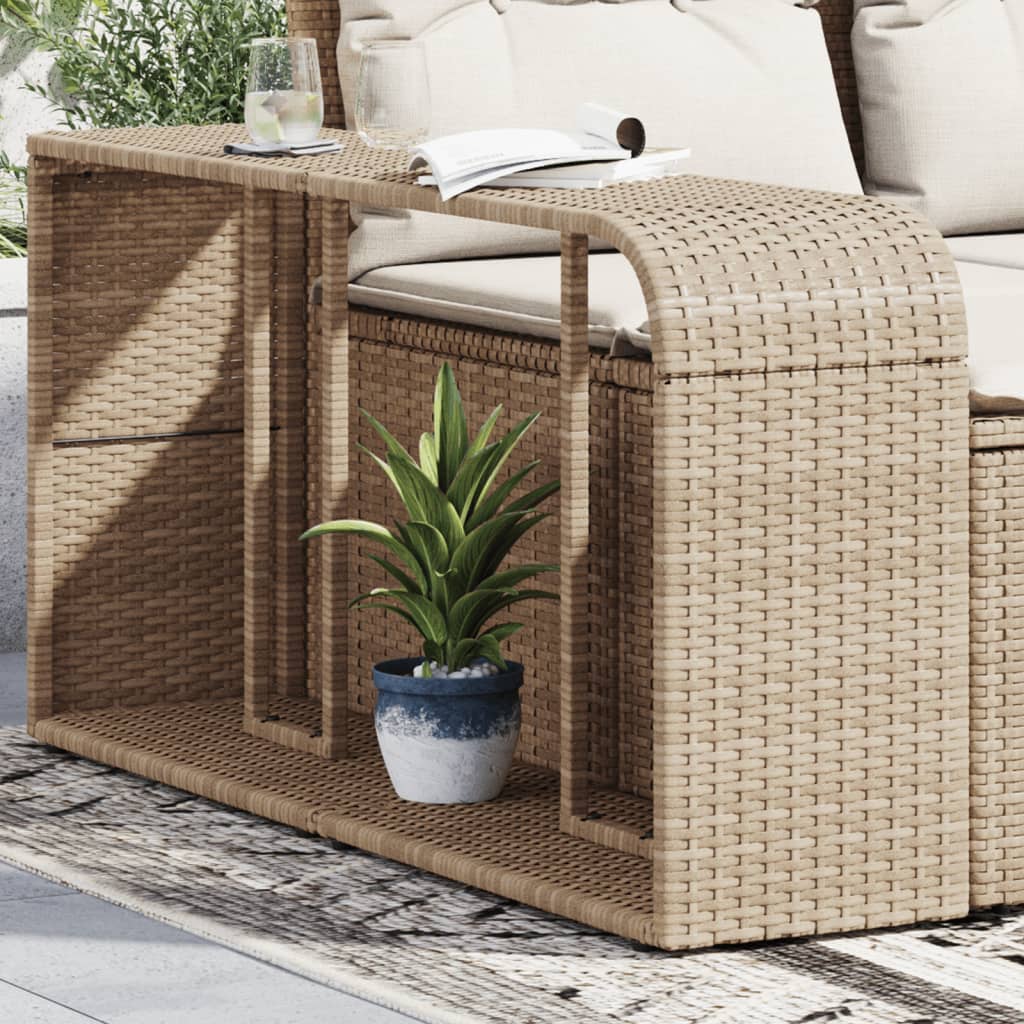 Scaffali Portaoggetti 2 Pz In Polyrattan