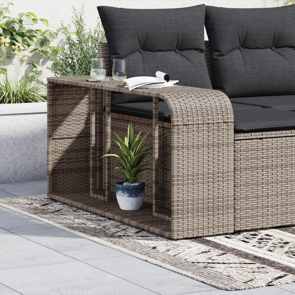 Scaffali Portaoggetti 2 Pz In Polyrattan