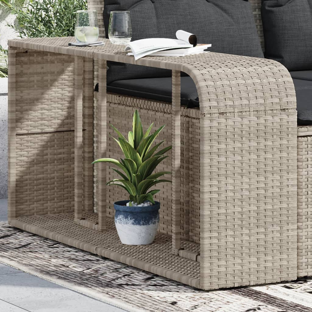 Scaffali Portaoggetti 2 Pz In Polyrattan
