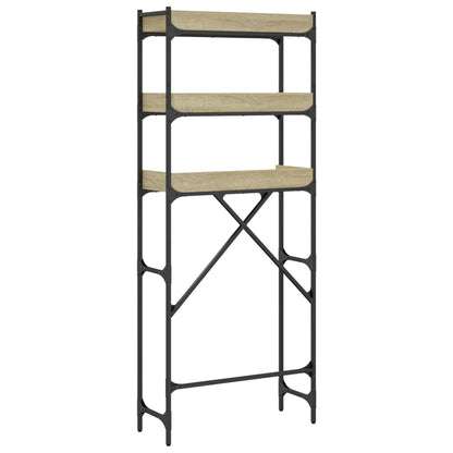 Scaffale Per Lavatrice 67X25X163 Cm Multistrato