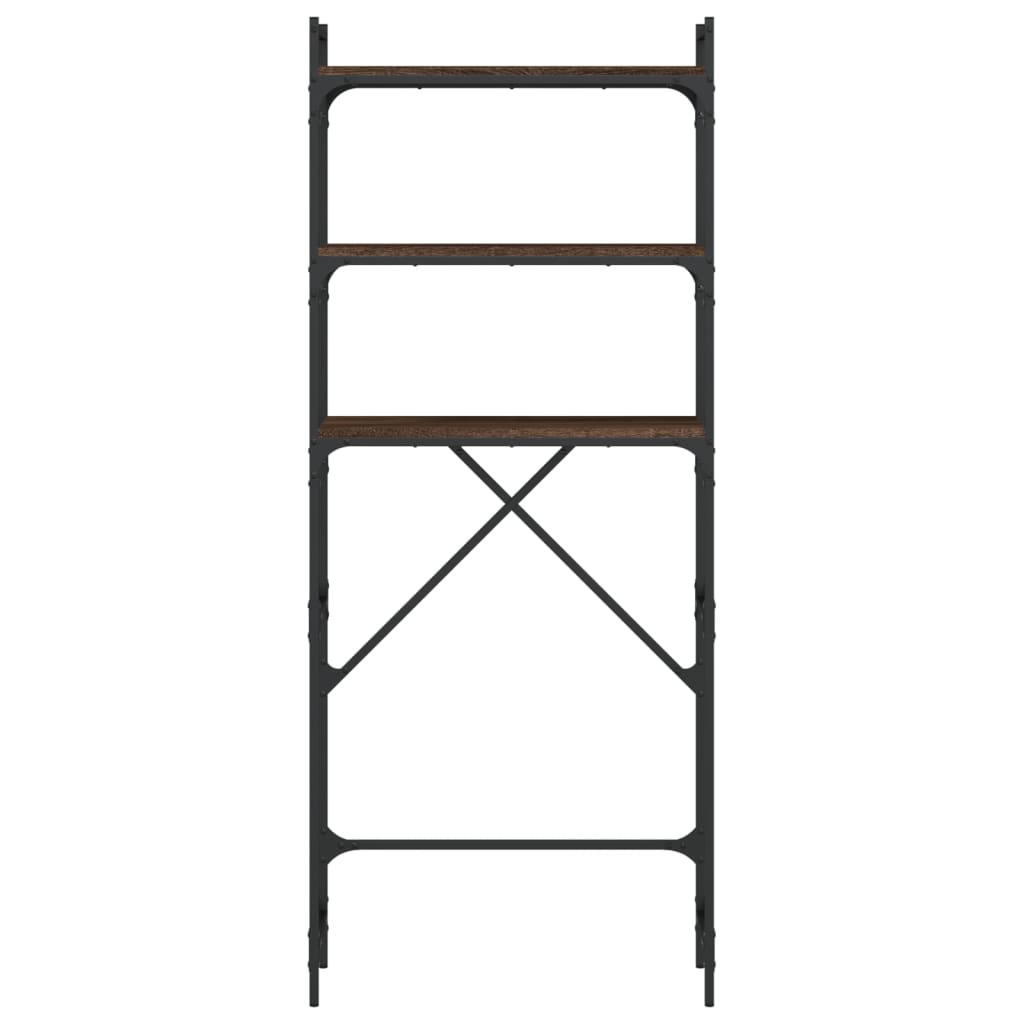 Scaffale Per Lavatrice 67X25X163 Cm Multistrato