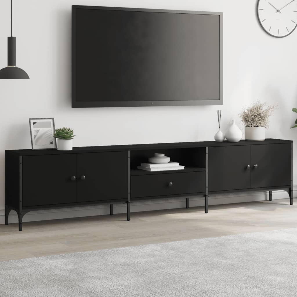 Mobile Tv Cassetto 200X25X44 Cm Legno Multistrato