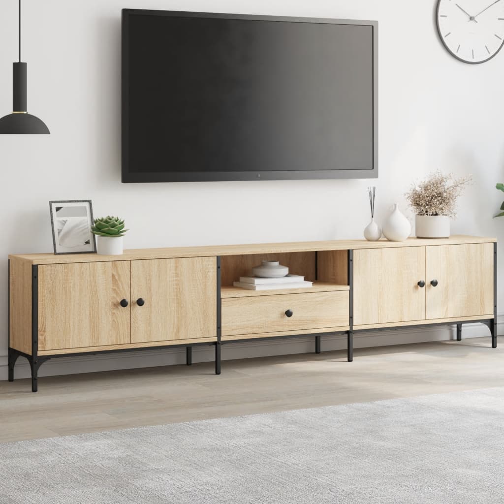 Mobile Tv Cassetto 200X25X44 Cm Legno Multistrato
