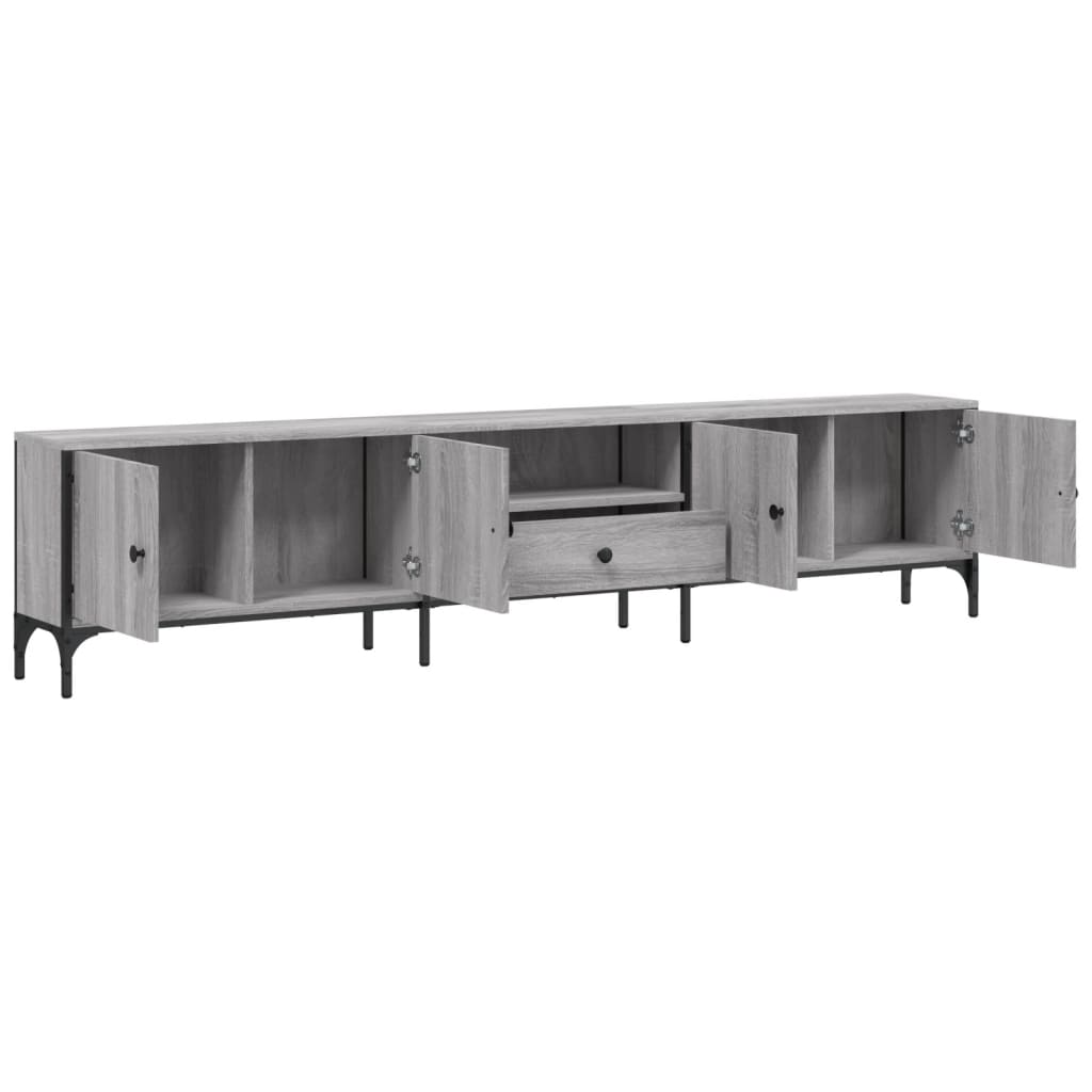 Mobile Tv Cassetto 200X25X44 Cm Legno Multistrato