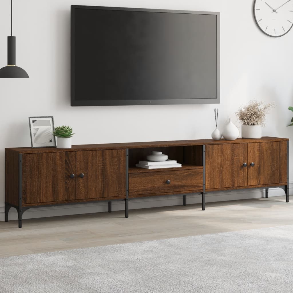 Mobile Tv Cassetto 200X25X44 Cm Legno Multistrato