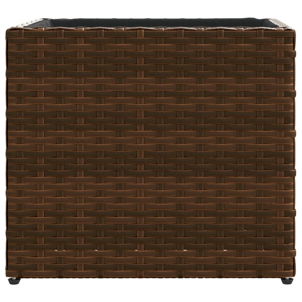 Fioriere Da Giardino 2 Pz In Polyrattan