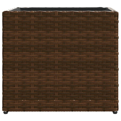 Fioriere Da Giardino 2 Pz In Polyrattan