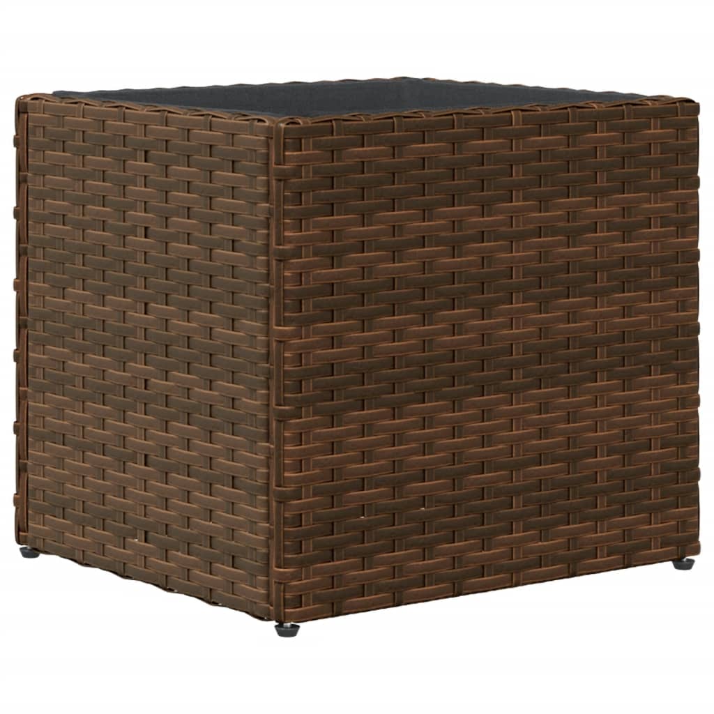 Fioriere Da Giardino 2 Pz In Polyrattan