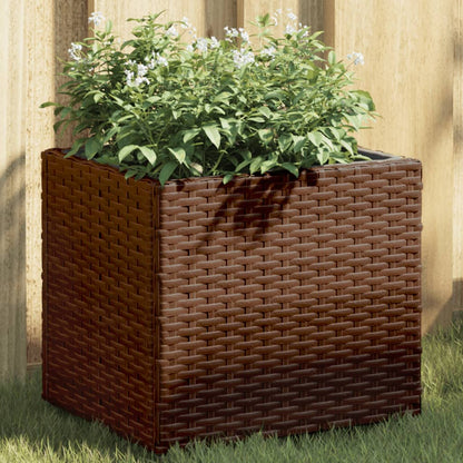 Fioriere Da Giardino 2 Pz In Polyrattan