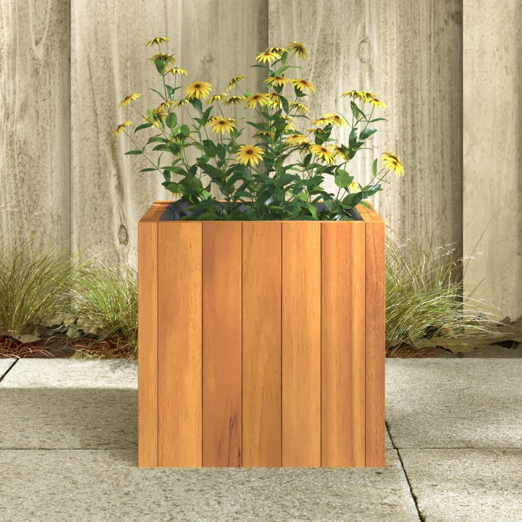 Fioriera Da Giardino In Legno Massello Di Acacia