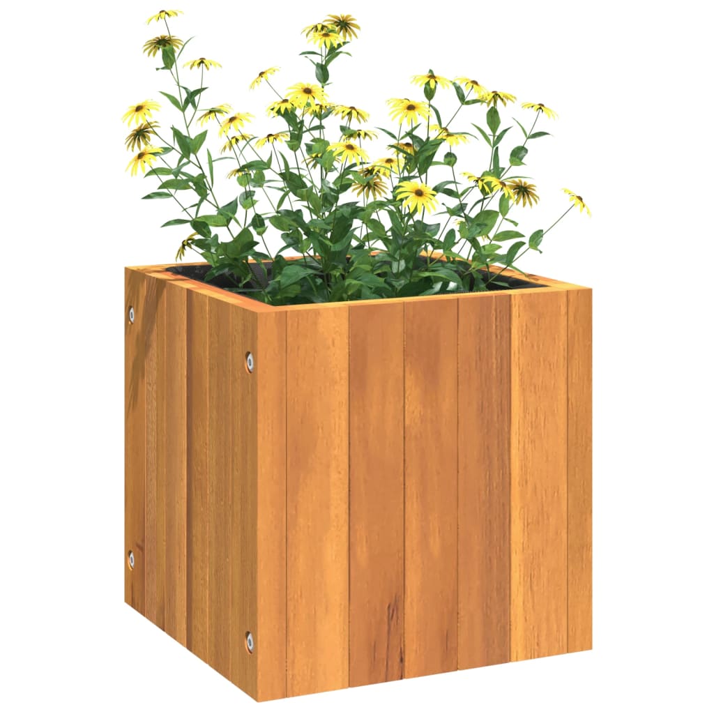 Fioriera Da Giardino In Legno Massello Di Acacia