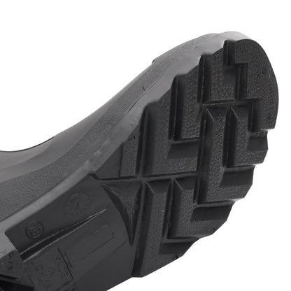 Stivali Da Pioggia Con Calzini Rimovibili Neri Misura 44 Cm Pvc