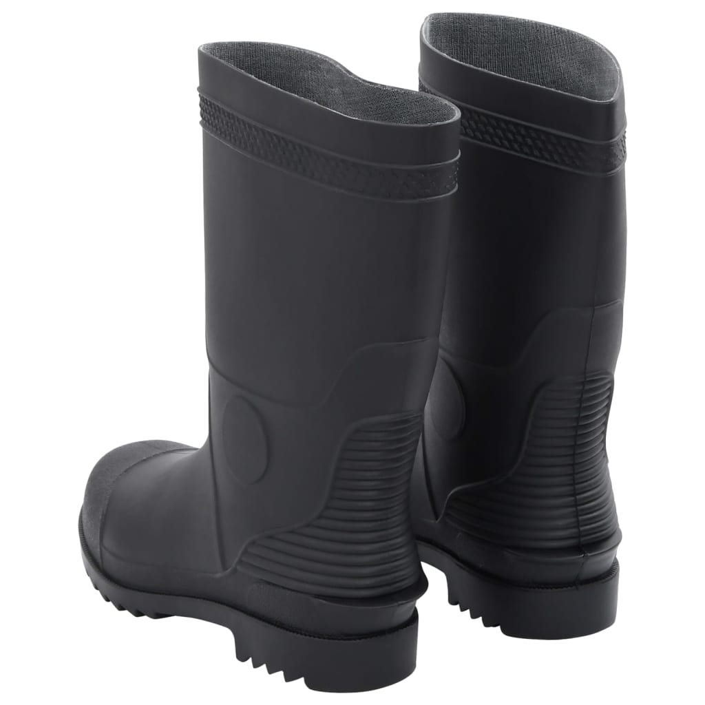 Stivali Da Pioggia Neri Misura 42 In Pvc