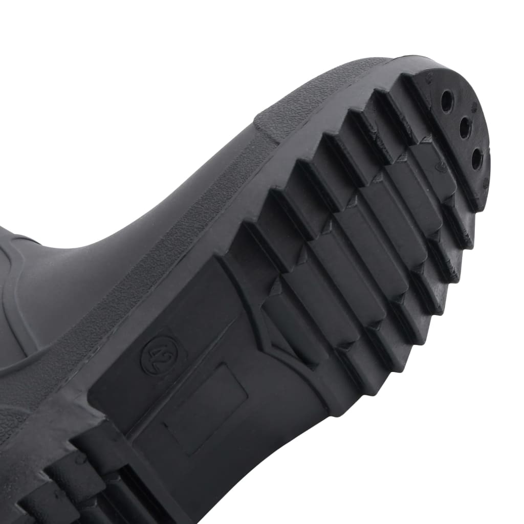 Stivali Da Pioggia Neri Misura 42 In Pvc