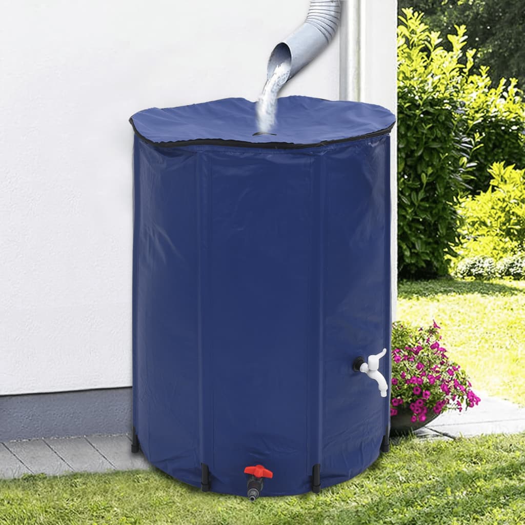 Serbatoio Per Acqua Piovana Pieghevole Con Rubinetto
