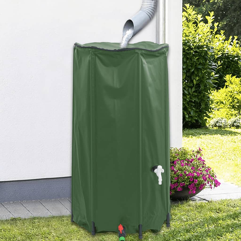 Serbatoio Per Acqua Piovana Pieghevole Con Rubinetto