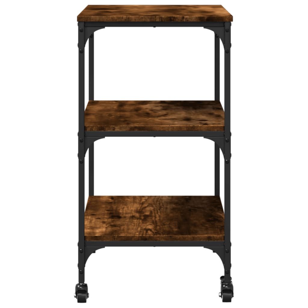 Carrello Da Cucina 60X41X76 Cm In Legno Multistrato