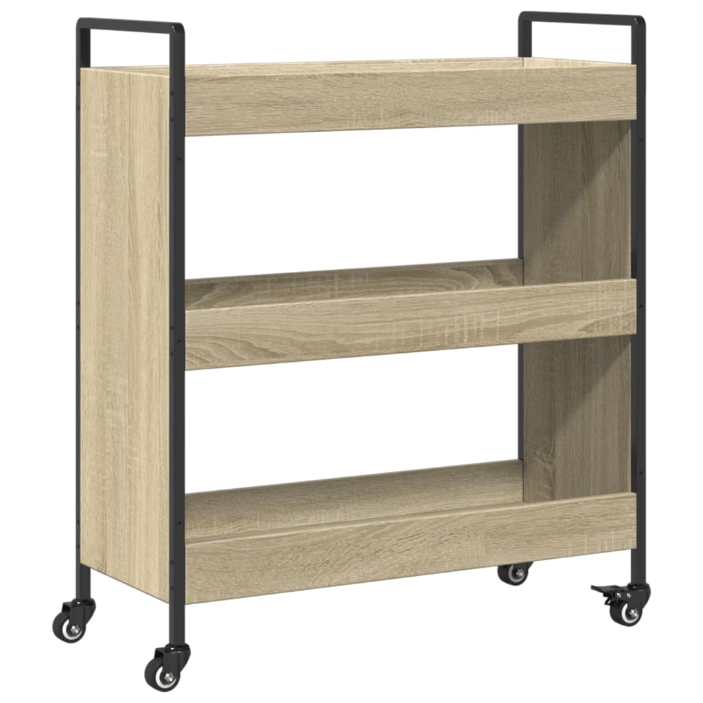 Carrello Da Cucina 70X30X82 Cm Legno Multistrato