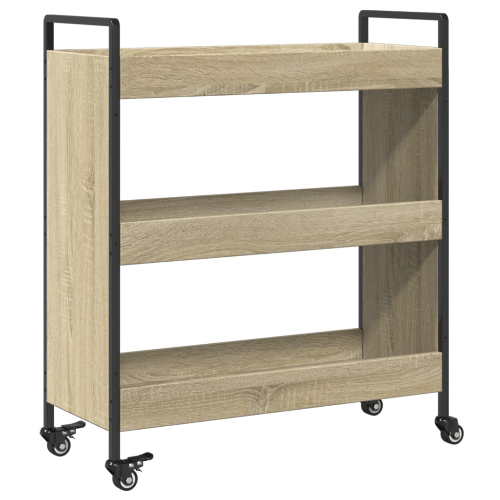 Carrello Da Cucina 70X30X82 Cm Legno Multistrato