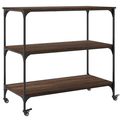 Carrello Cucina 102X50X95 Cm Legno Multistrato