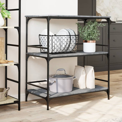Carrello Cucina 100,5X50X105 Cm Legno Multistrato