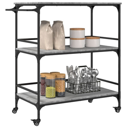Carrello Cucina 100,5X50X105 Cm Legno Multistrato