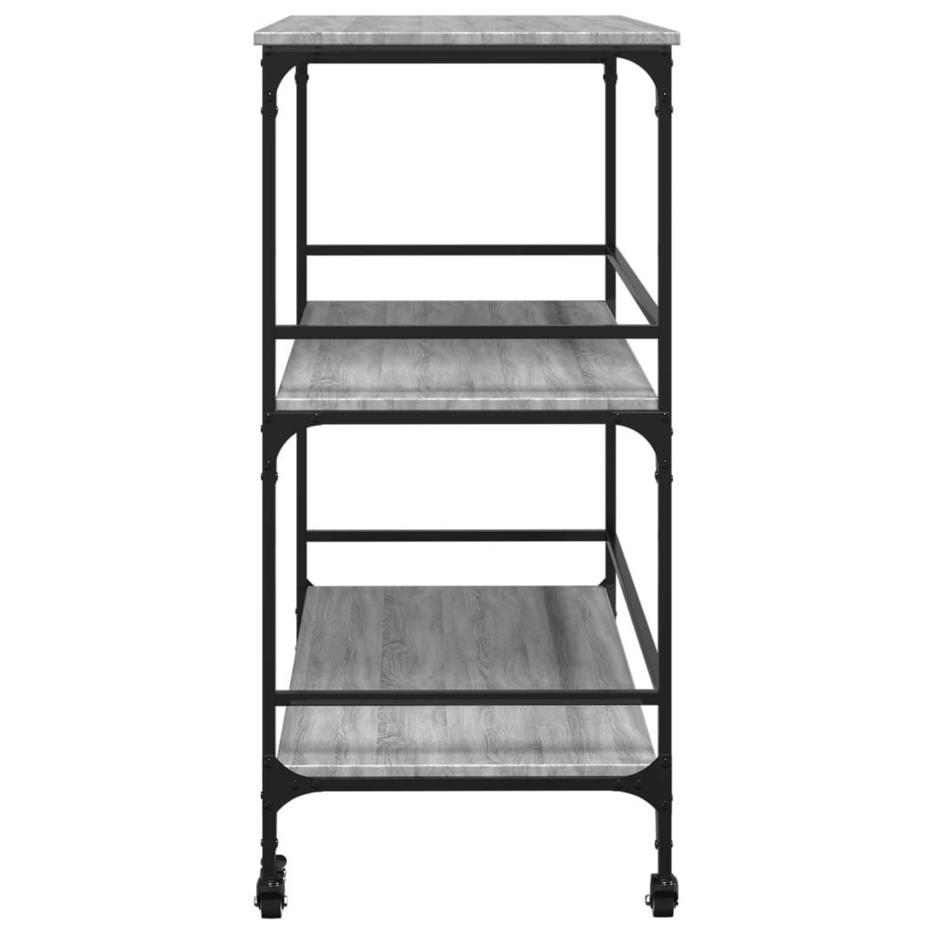 Carrello Cucina 100,5X50X105 Cm Legno Multistrato