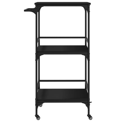 Carrello Da Cucina 60,5X50X105 Cm In Legno Multistrato