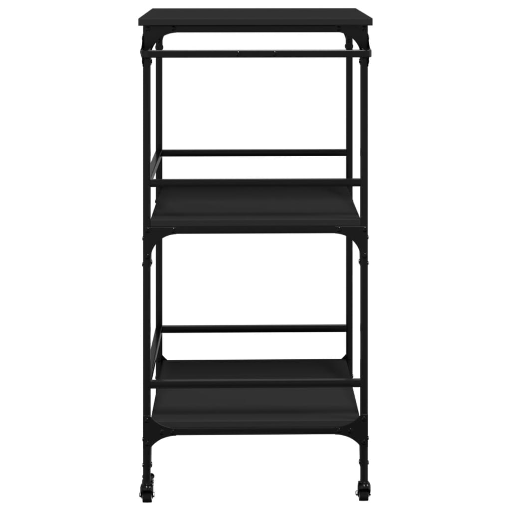 Carrello Da Cucina 60,5X50X105 Cm In Legno Multistrato