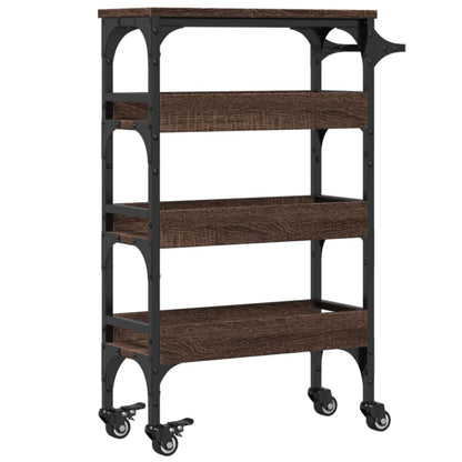 Carrello Cucina 53X20X76 Cm Legno Multistrato