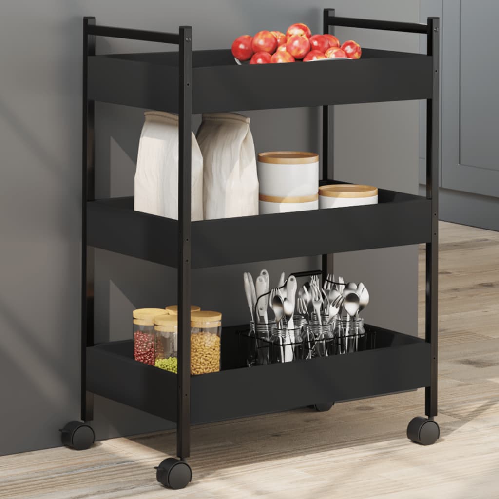 Carrello Da Cucina 50X30X70 Cm Legno Multistrato