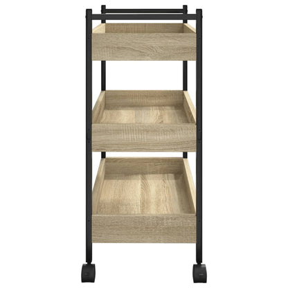 Carrello Da Cucina 50X30X70 Cm Legno Multistrato