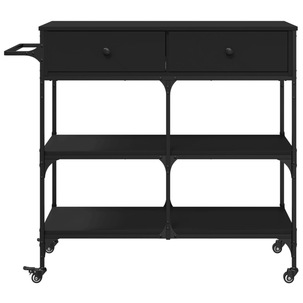Carrello Da Cucina 105X42X95 Cm In Legno Multistrato