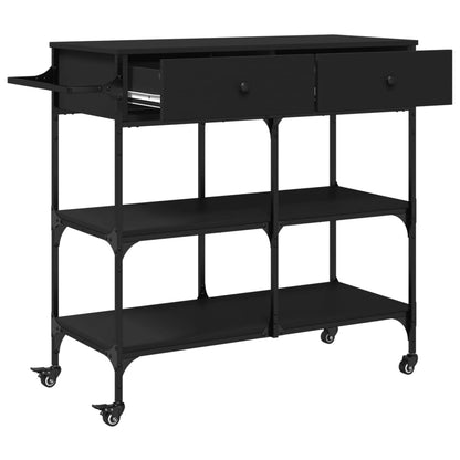 Carrello Da Cucina 105X42X95 Cm In Legno Multistrato