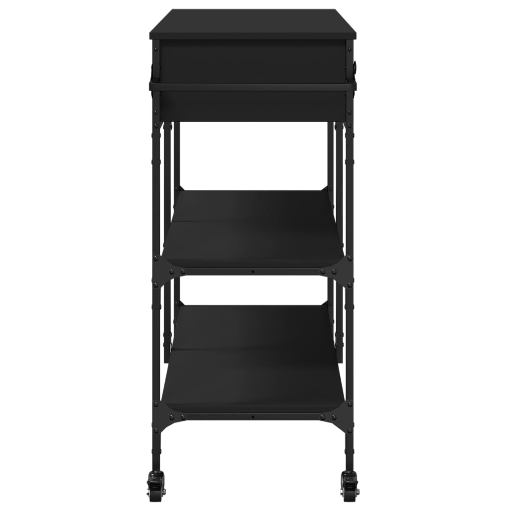 Carrello Da Cucina 105X42X95 Cm In Legno Multistrato
