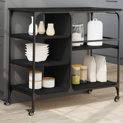 Carrello Da Cucina 100X45X89,5 Cm Legno Multistrato