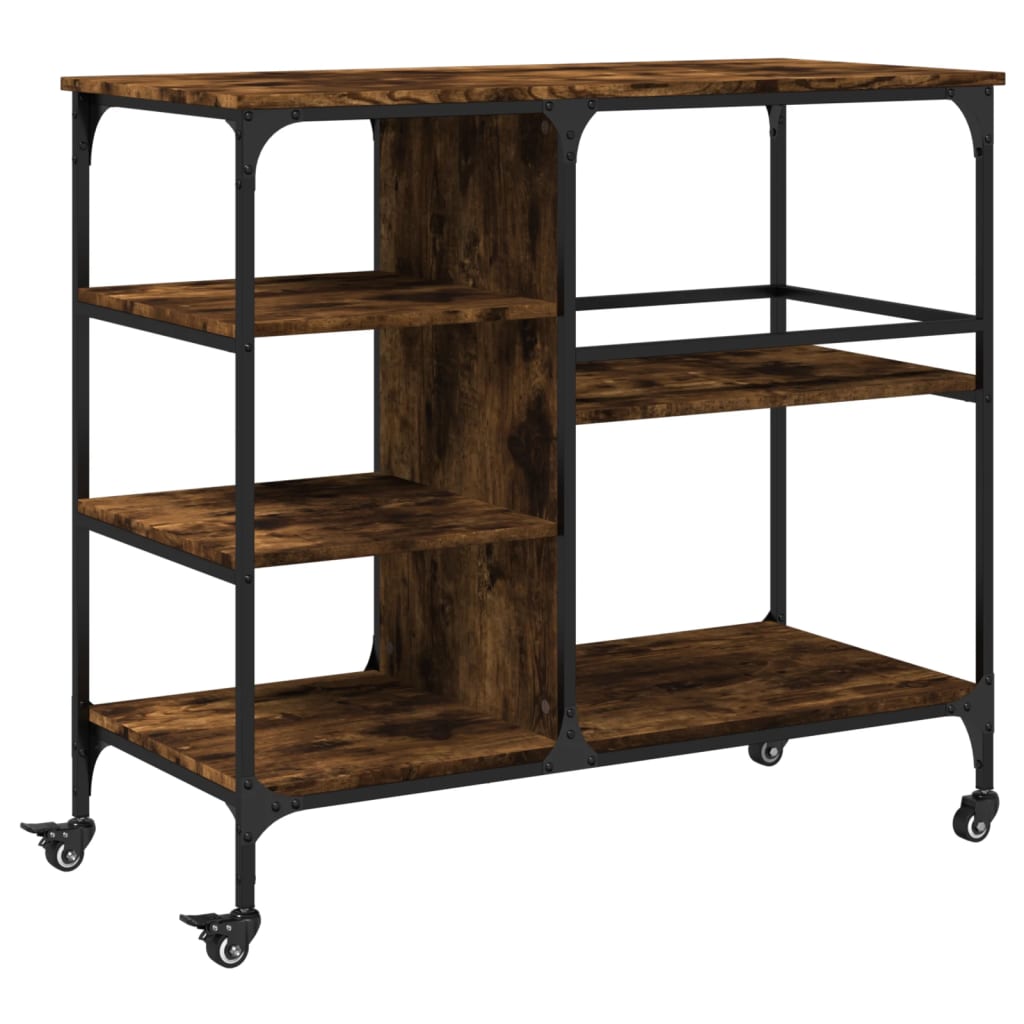 Carrello Da Cucina 100X45X89,5 Cm Legno Multistrato