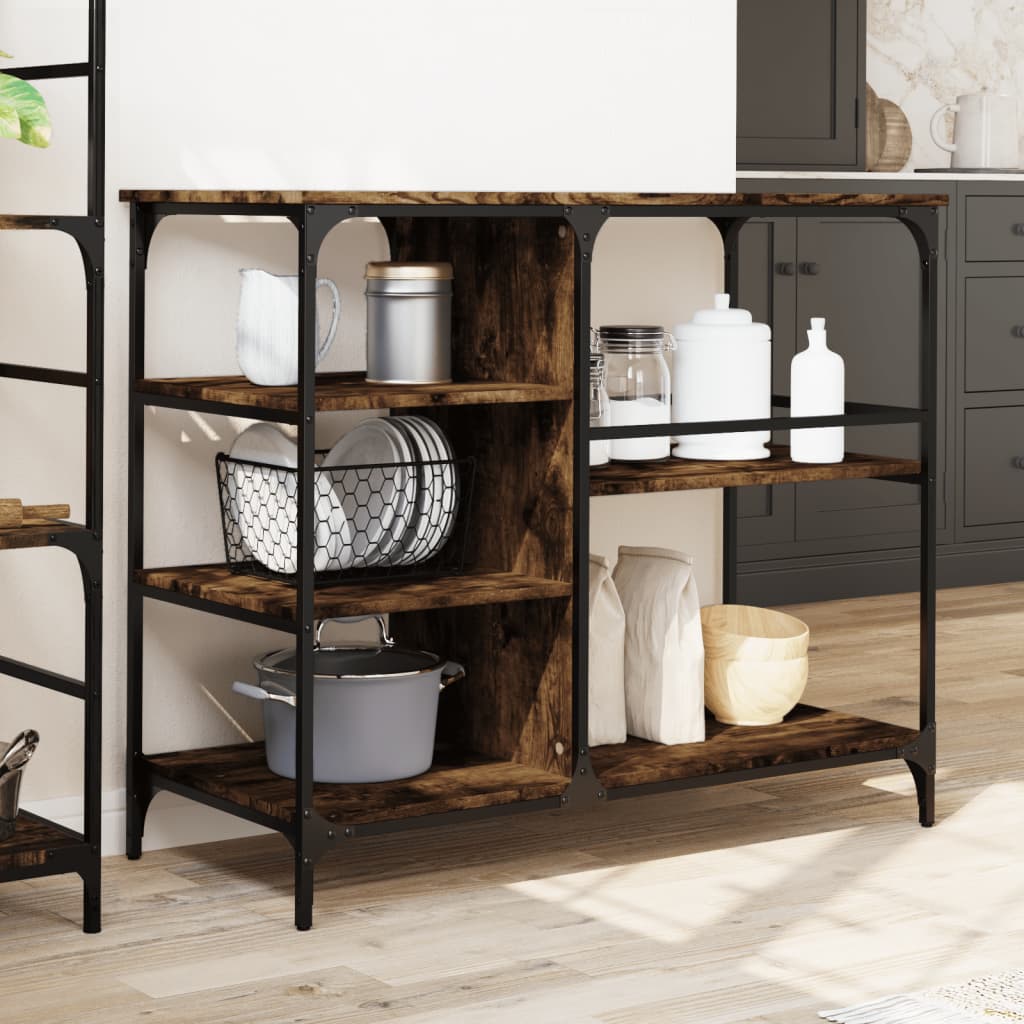 Carrello Da Cucina 100X45X89,5 Cm Legno Multistrato