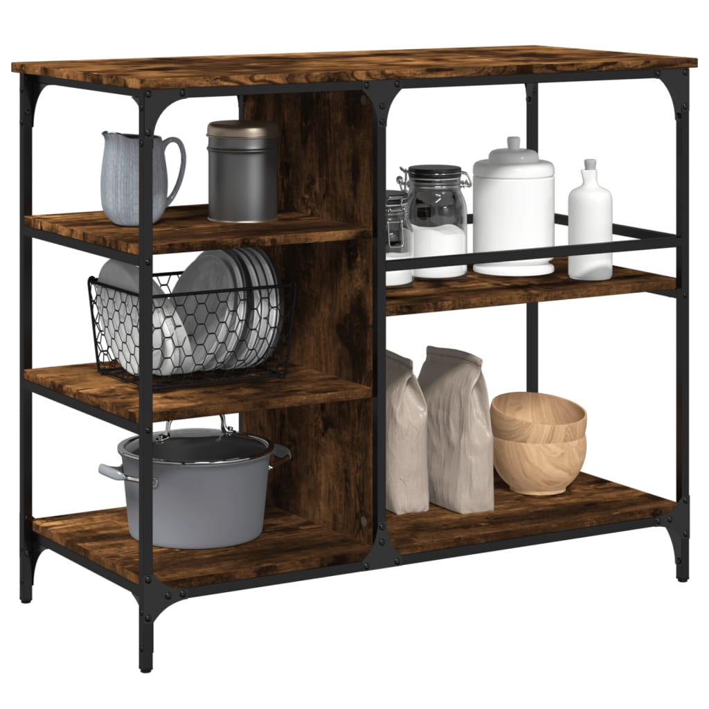 Carrello Da Cucina 100X45X89,5 Cm Legno Multistrato