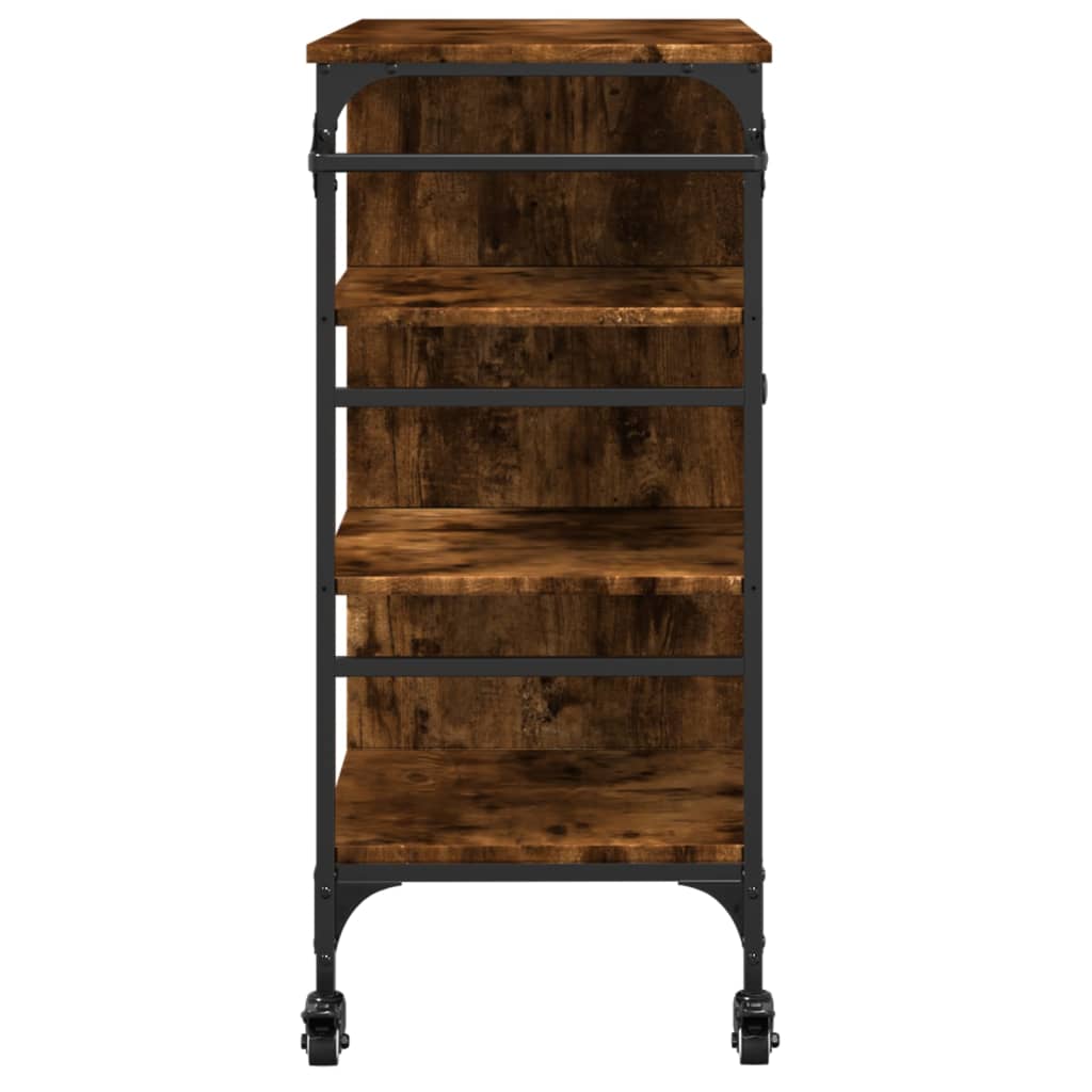 Carrello Cucina 87,5X38,5X84,5 Cm Legno Multistrato