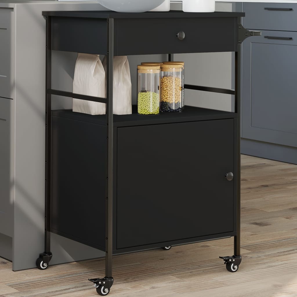 Carrello Cucina 56X43X89,5 Cm Legno Multistrato