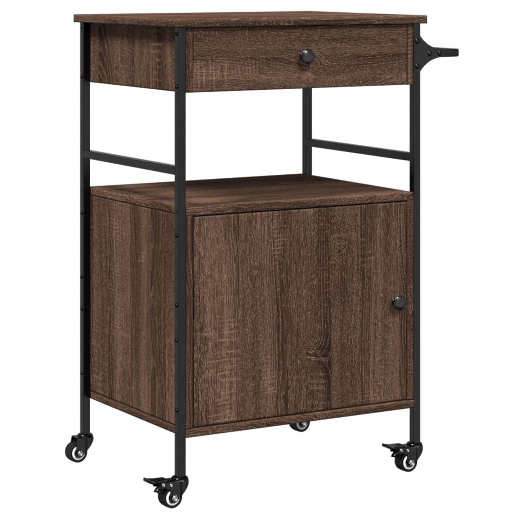 Carrello Cucina 56X43X89,5 Cm Legno Multistrato