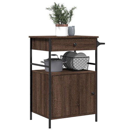 Carrello Cucina 56X43X89,5 Cm Legno Multistrato