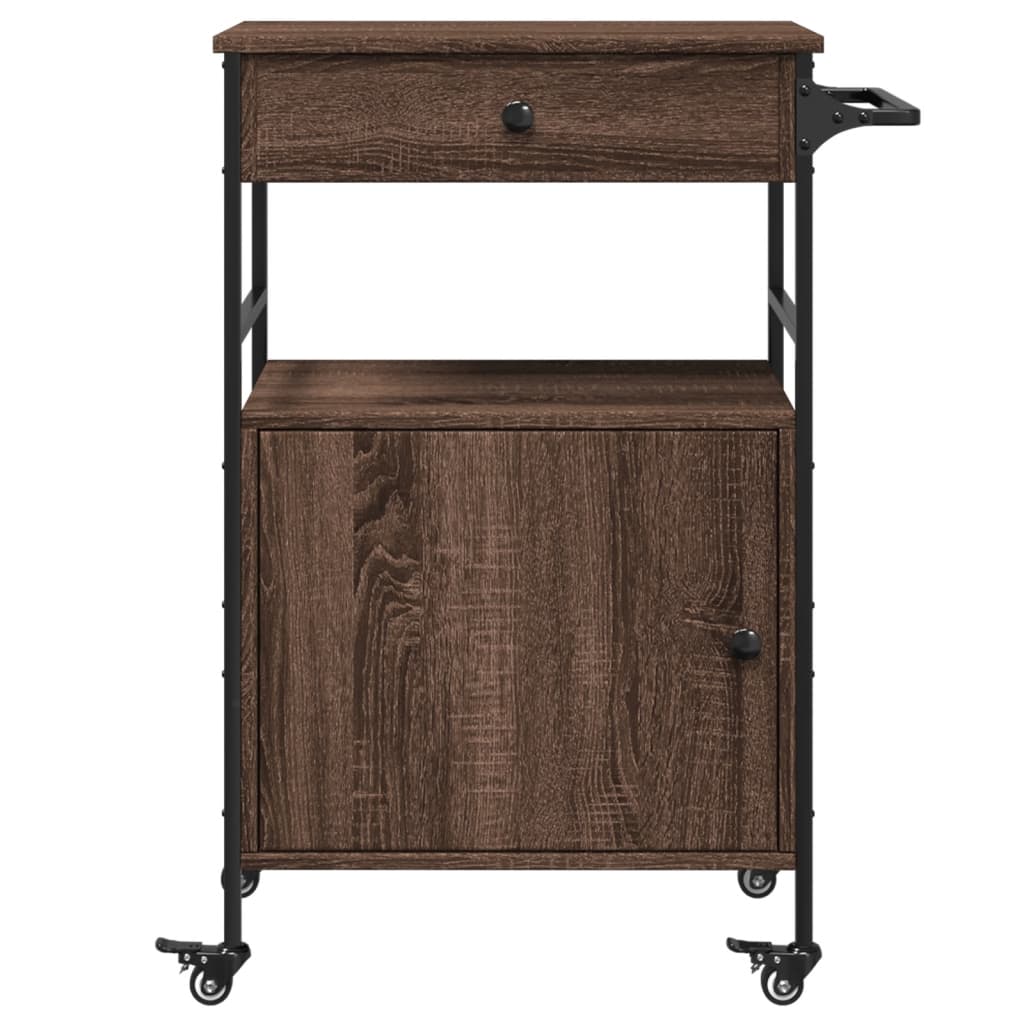 Carrello Cucina 56X43X89,5 Cm Legno Multistrato