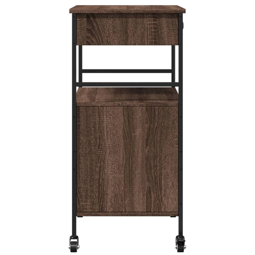 Carrello Cucina 56X43X89,5 Cm Legno Multistrato