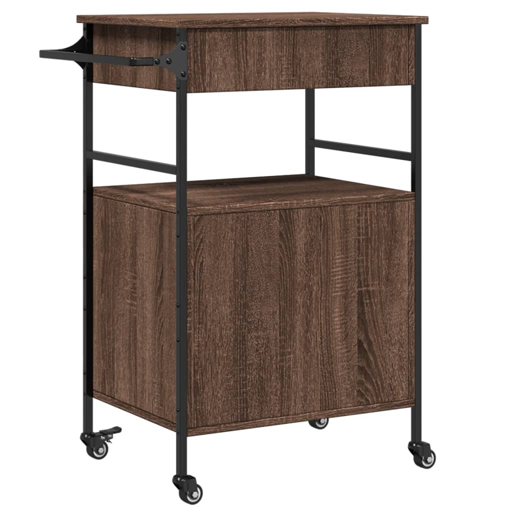Carrello Cucina 56X43X89,5 Cm Legno Multistrato