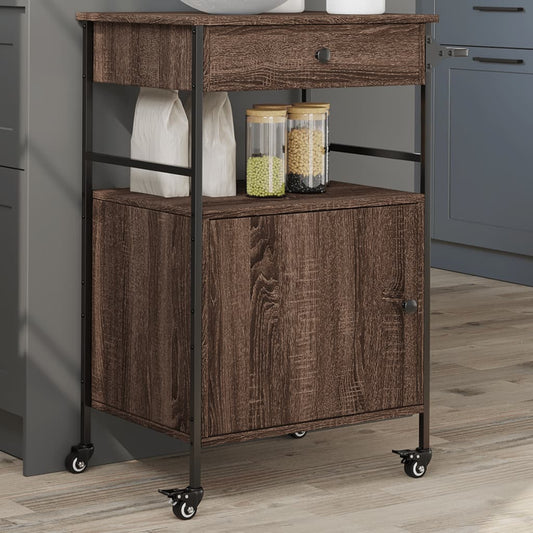Carrello Cucina 56X43X89,5 Cm Legno Multistrato