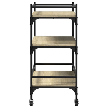 Carrello Da Cucina 65X40X86,5Cm Legno Multistrato