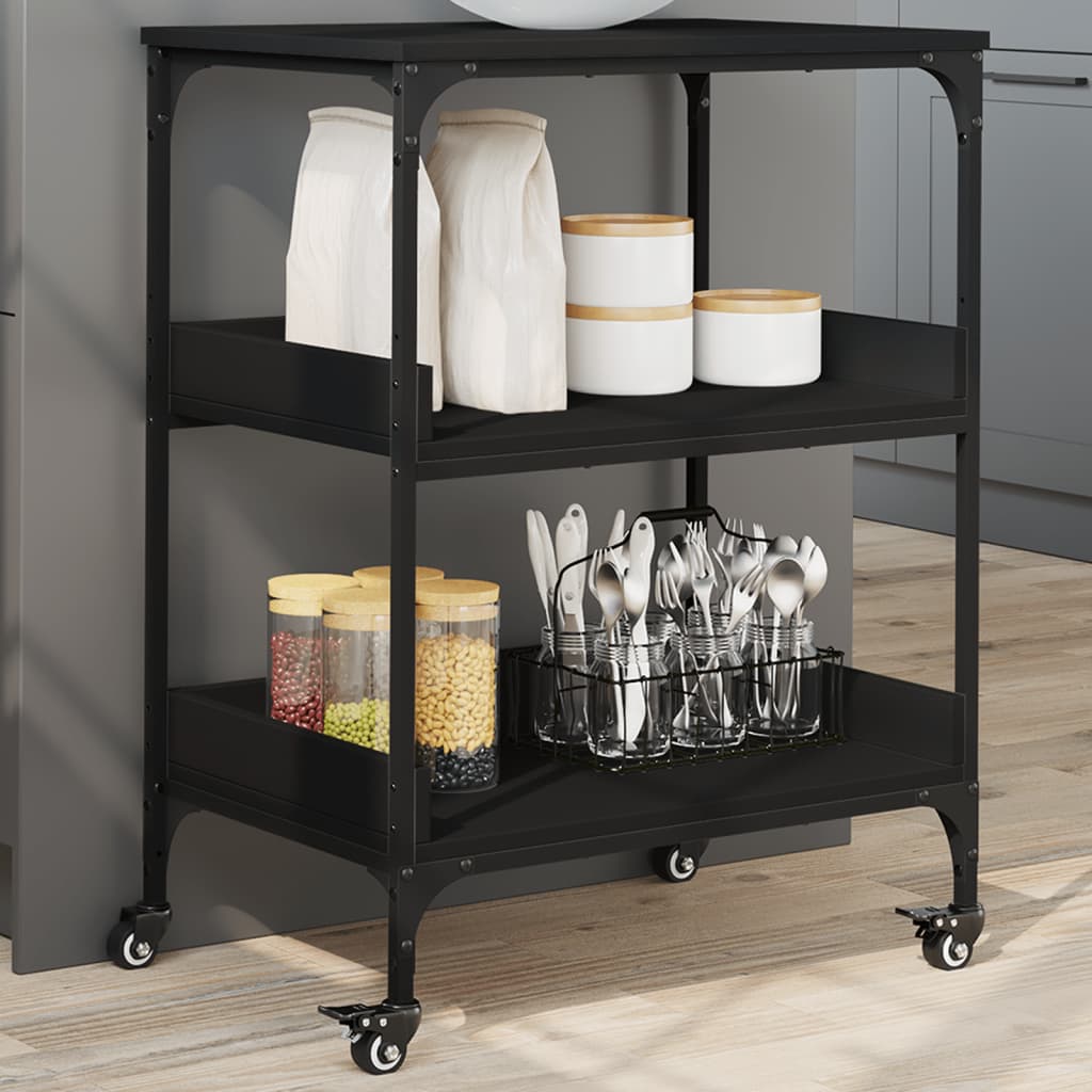 Carrello Cucina 60X41X80,5 Cm Legno Multistrato